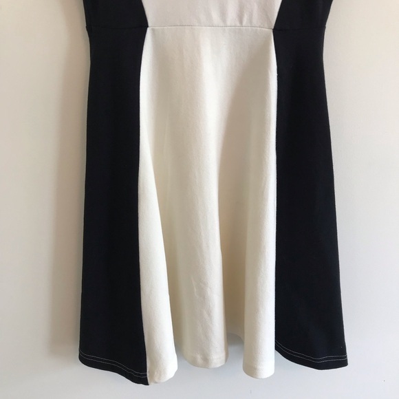 Express | Colorblock Skater Dress - Picture 3 of 6